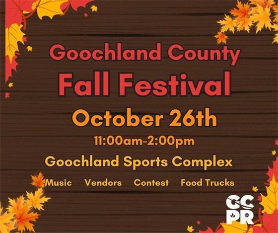 Goochland County Fall Festival - October 26th, 2024