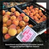 Powhatan and Goochland Counties Launch Inaugural Farmers Market Season