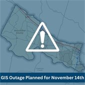 GIS Software to be Upgraded on November 14th