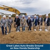 Great Lakes Auto Breaks Ground on New Honda Dealership