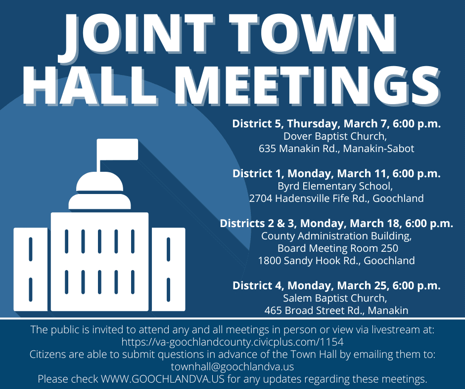 2024 TOWN HALL MEETINGS 