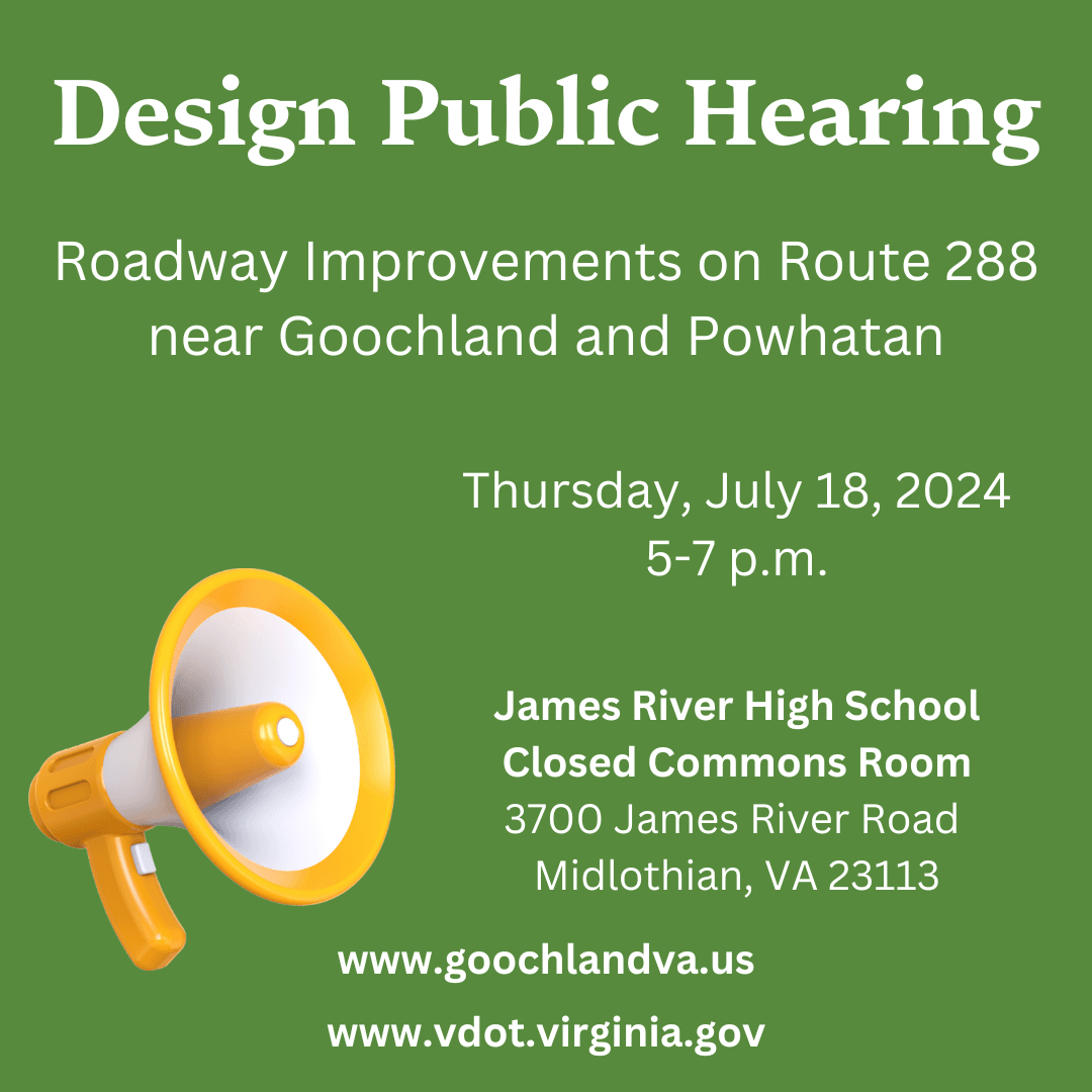 Rt. 288 Design Public Hearing - July 18 2024