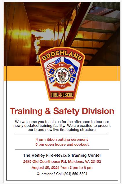 GCFR Ribbon Cutting  Burn Building