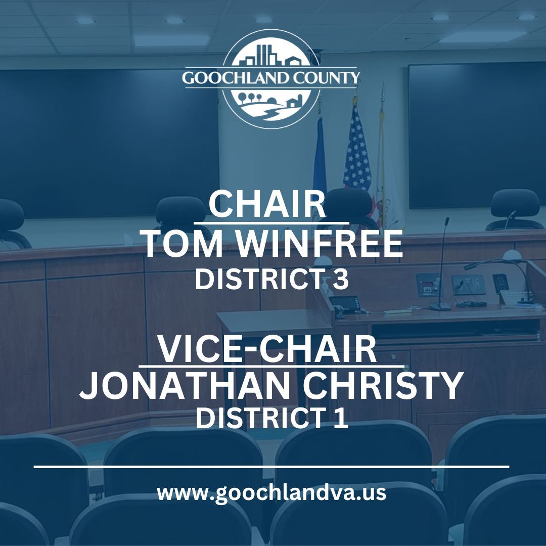 2025 Chair and Vice Chair