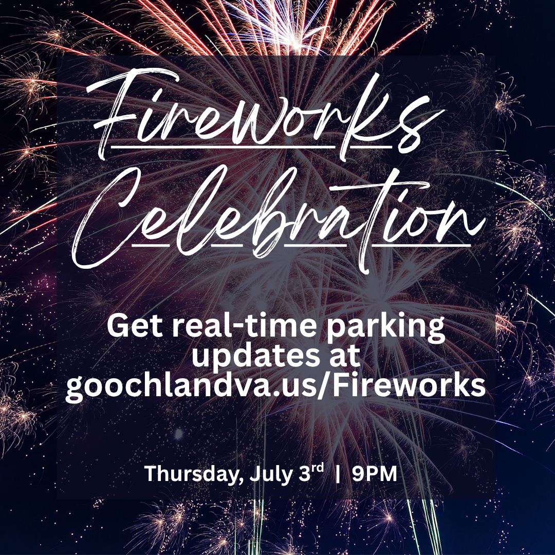 Fireworks Parking Updates