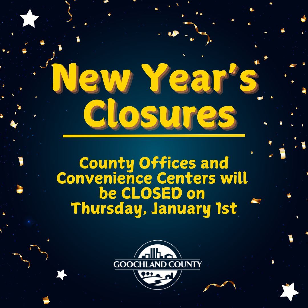 New Years Closures 2026