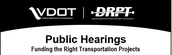 VDOT Public Hearings 