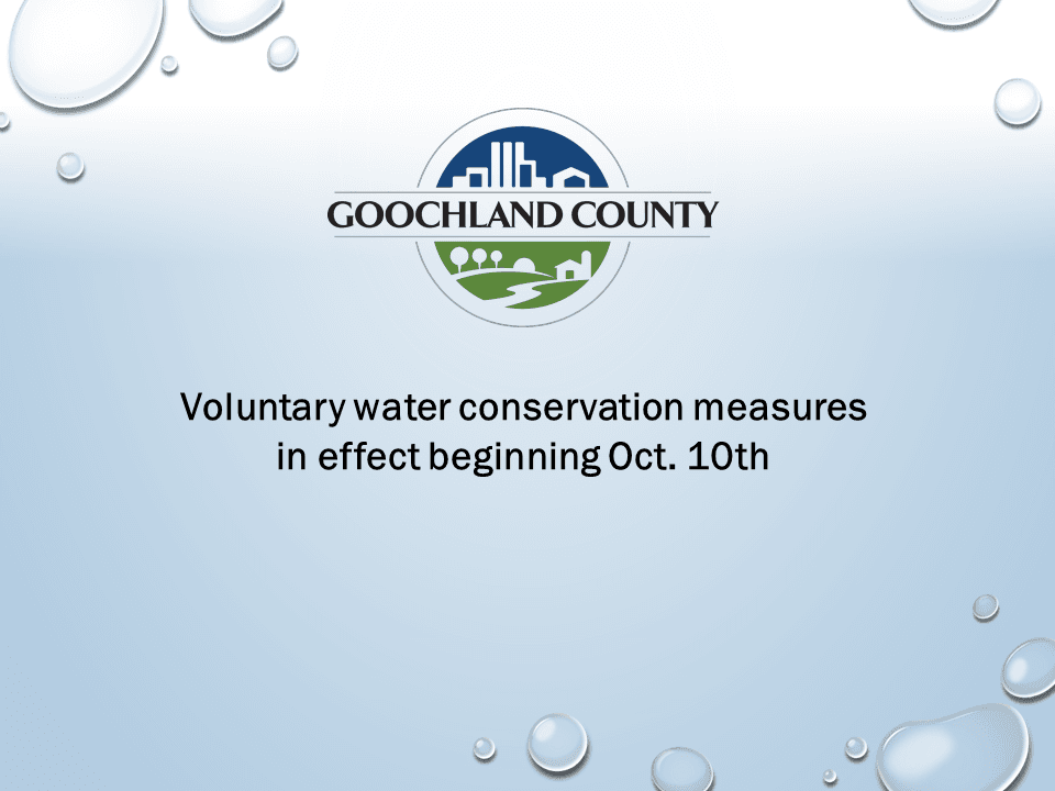 Goochland County - Voluntary Water Conservation Measures
