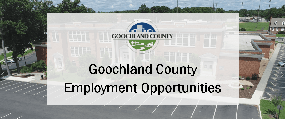 Goochland County - Employment Opportunities 2019