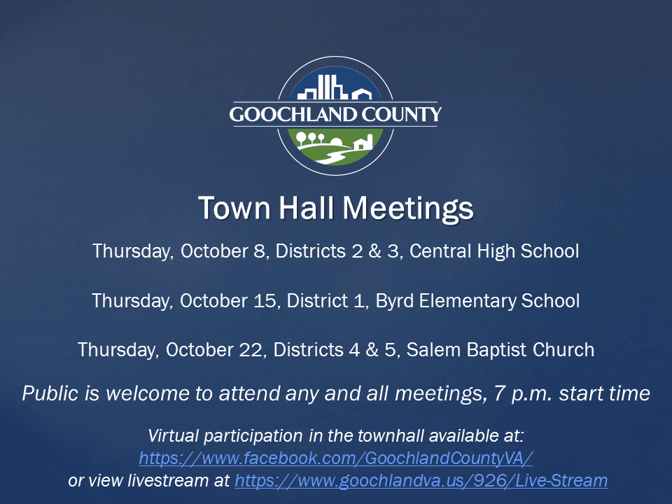 Goochland October_ 2020 Town Hall Mtgs