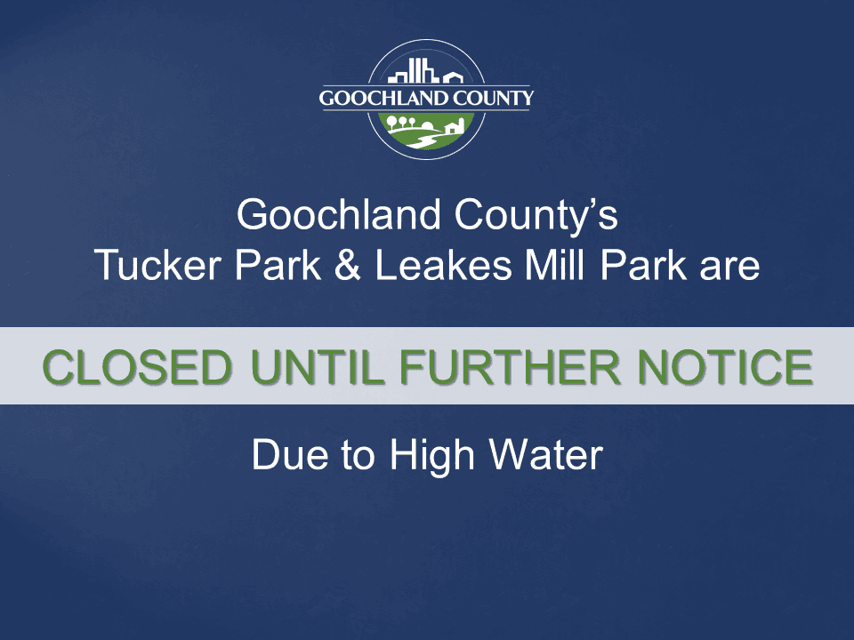 Tucker Park and Leakes Mill Park - Closure - 11-12-2020