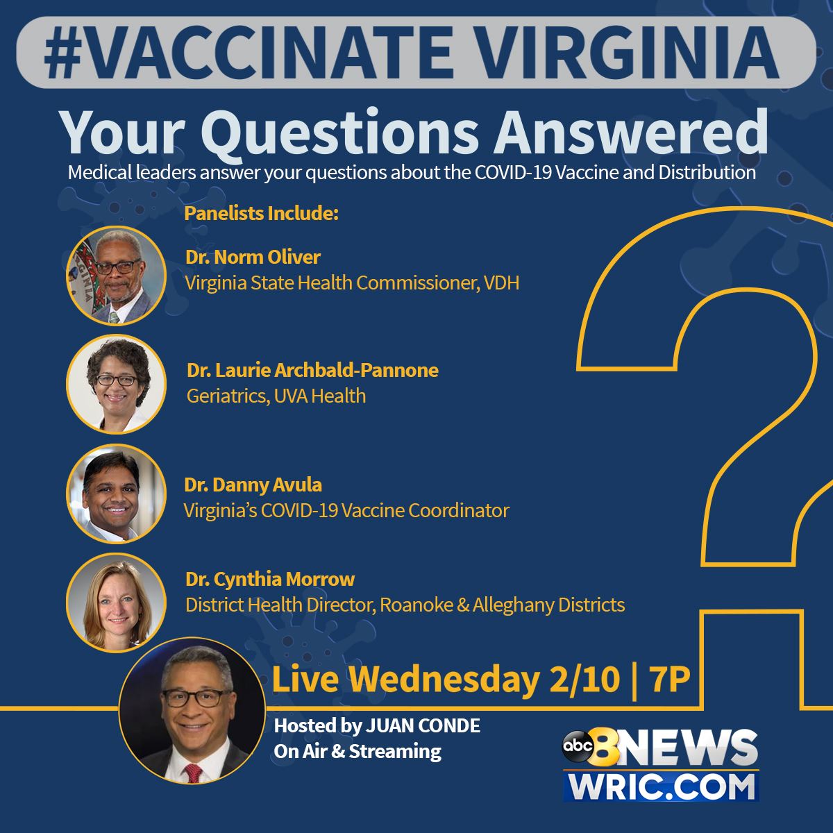 VDH - Vaccinate Virginia Town Hall - 2-10-2021