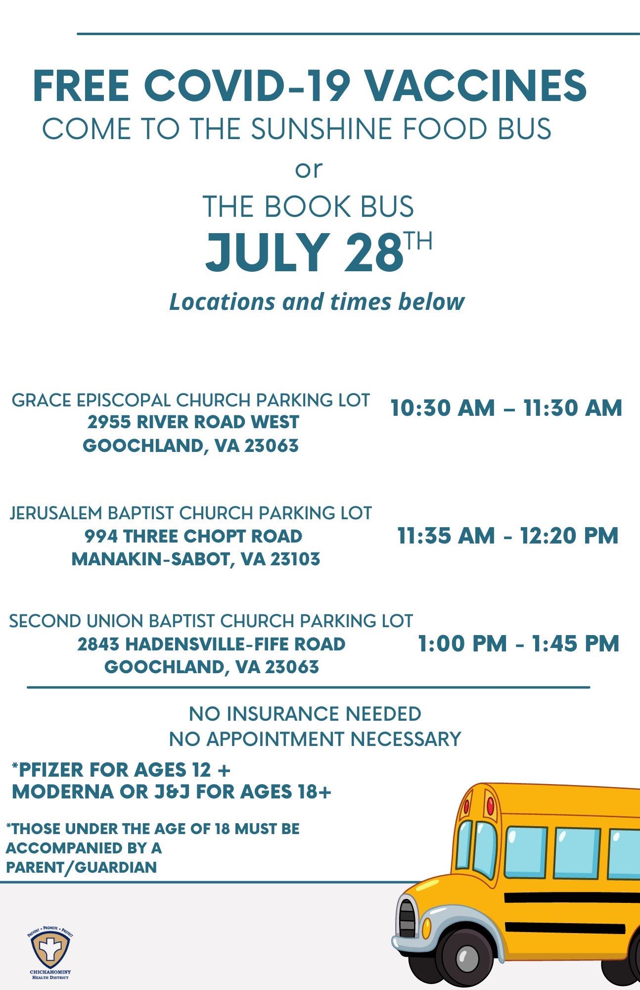 GCPS - COVID-19 Vaccines July 28th 2021