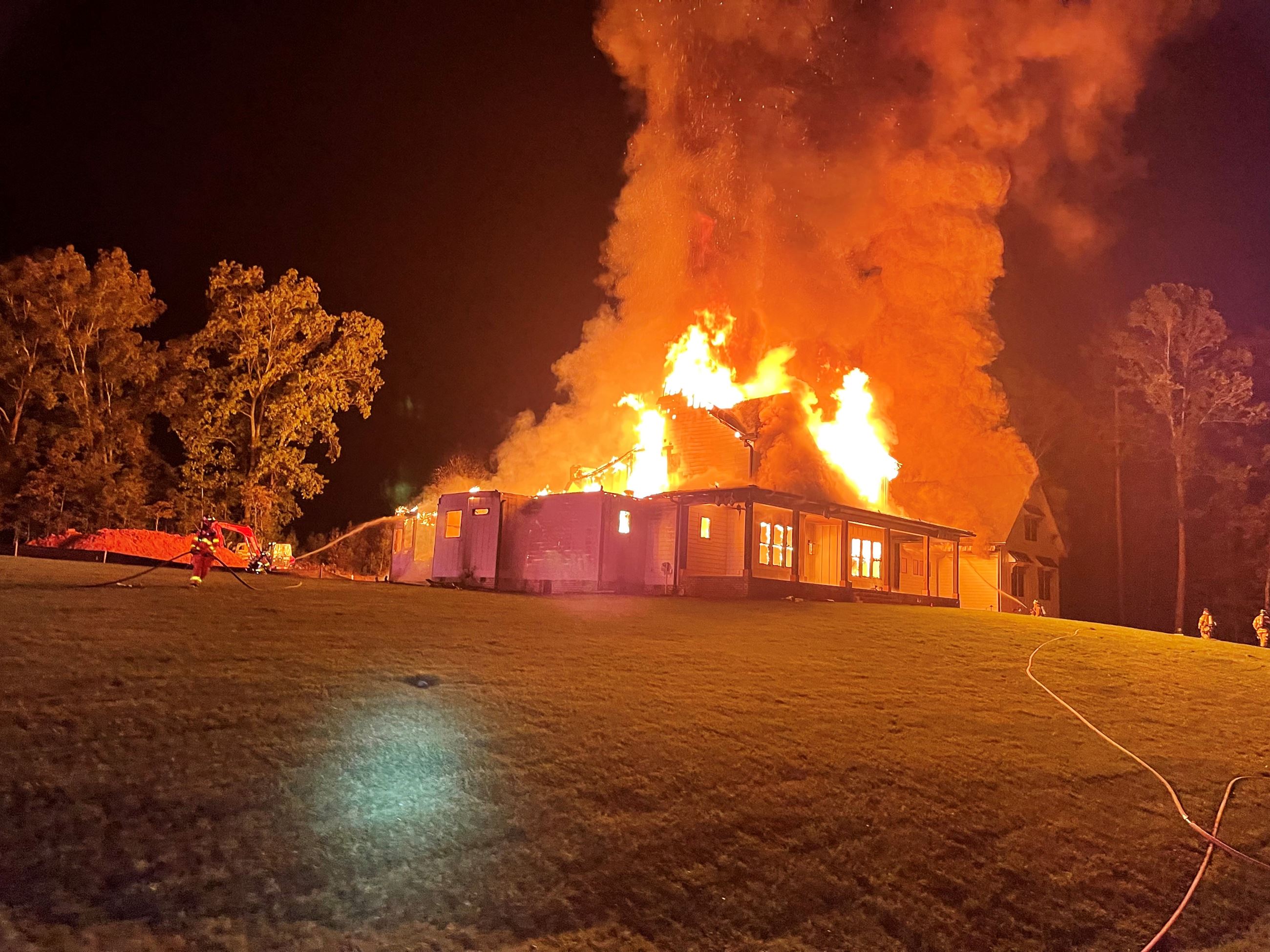 Goochland County Fire Rescue - Dover Branch Lane House Fire - October 8 2021 - 001