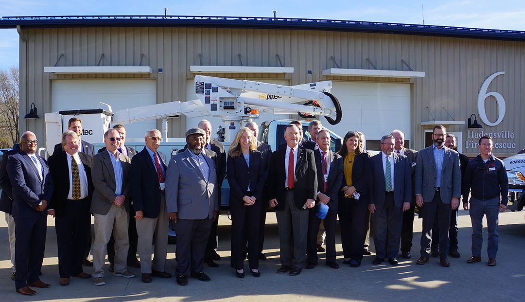 Spanberger, Wood, County Partners  - photo credit Firefly