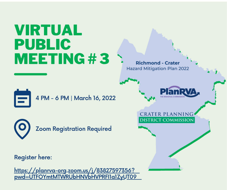 PLAN RVA - Hazard Mitigation Plan 2022 - Virtual Public Meeting 3