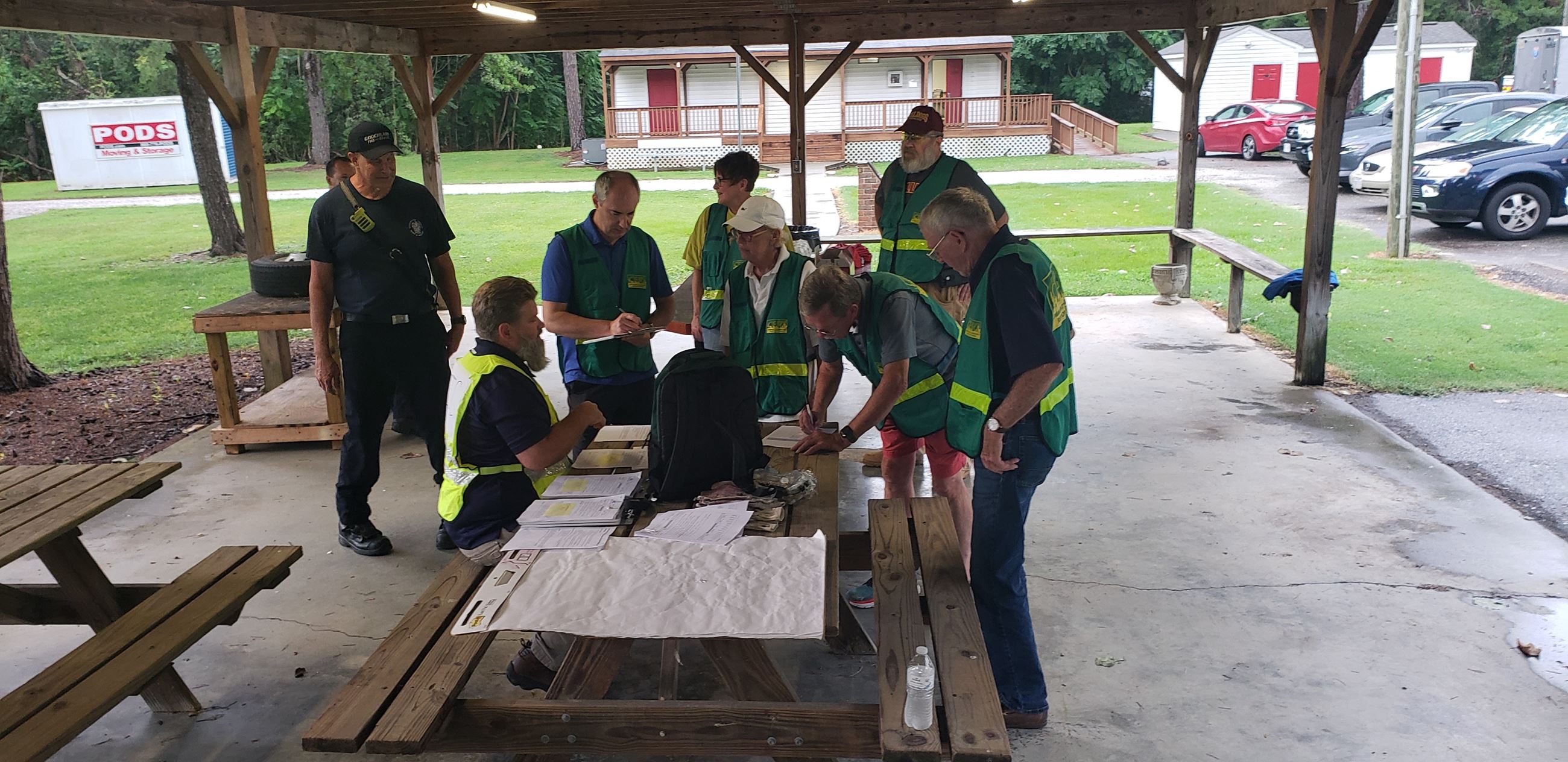 Goochland 2022 CERT Class - Practicing Incident Command
