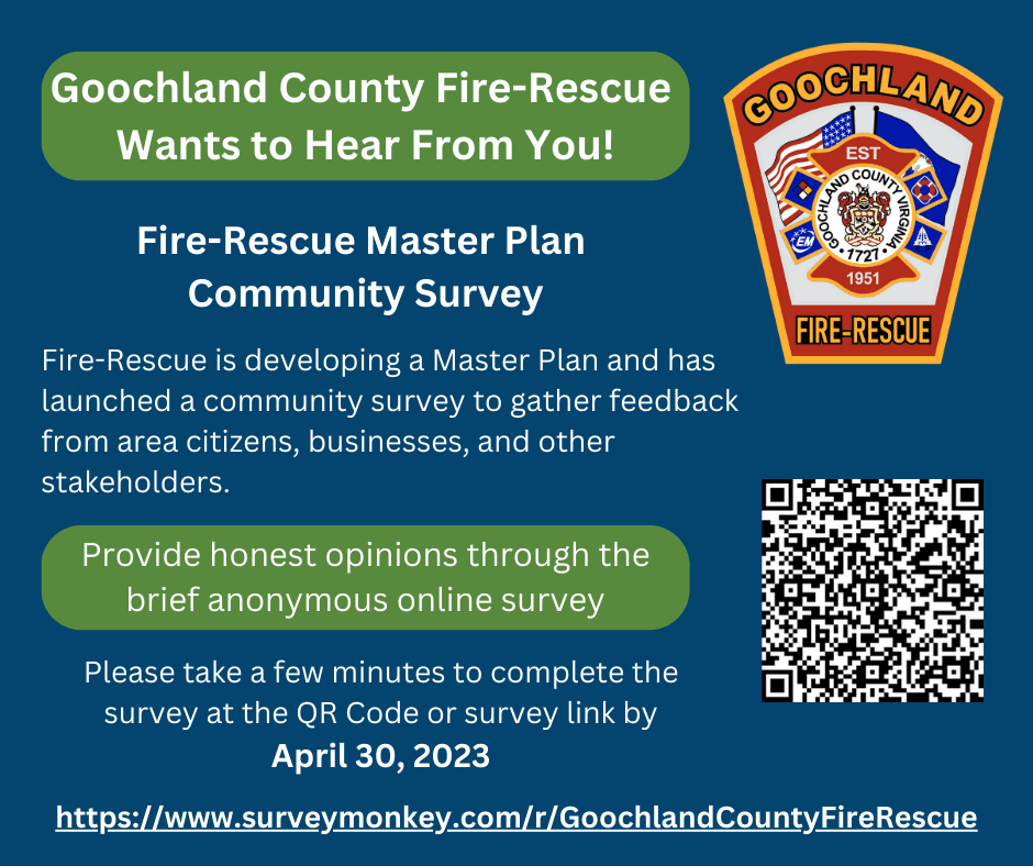 Goochland County Fire-Rescue Master Plan Survey