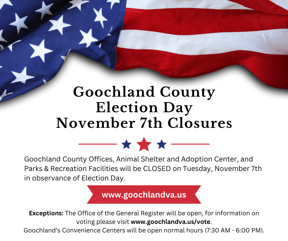 Goochland - Election Day Closures