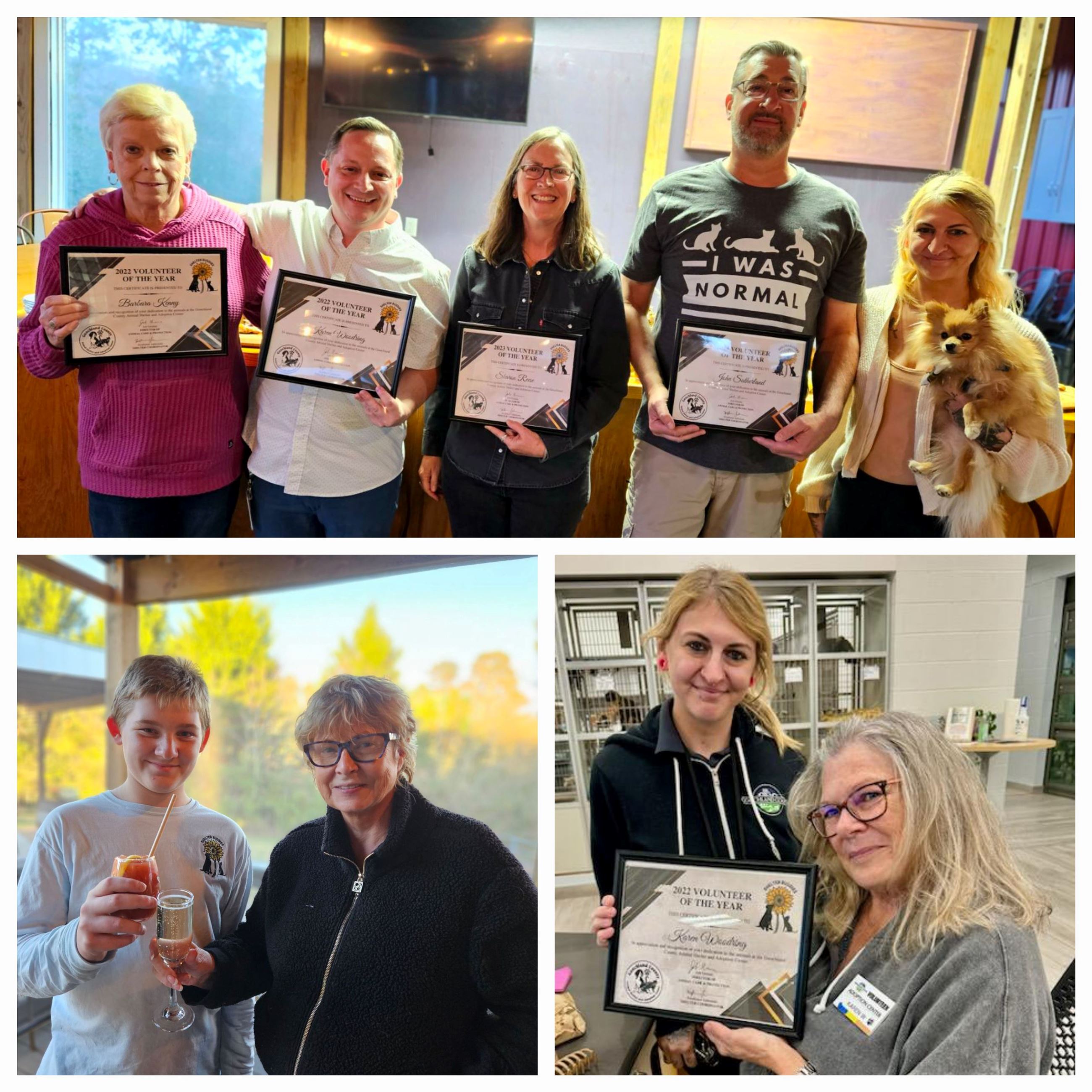Animal Shelter Volunteer Appreciation 2023 