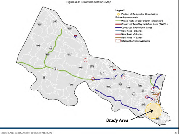 2040 Major Thoroughfare Plan