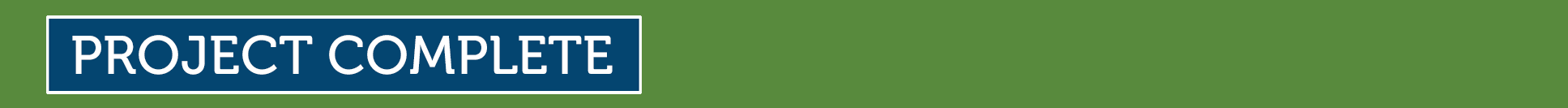 PROJECT Complete Banner