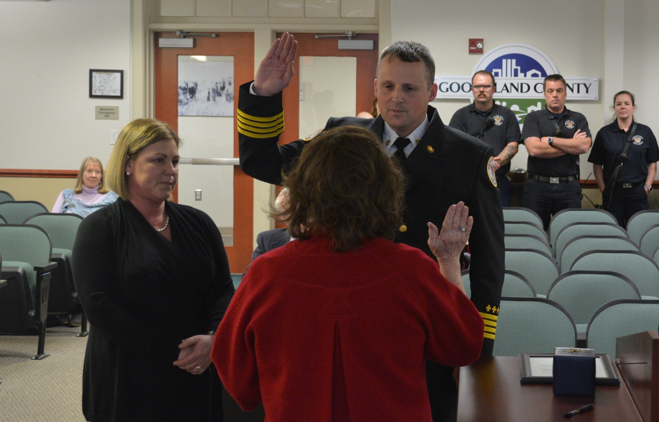 Goochland County Fire Rescue - Deputy Chief Mike Watkins Swearing In - February 4 2020 - DSC_0182c