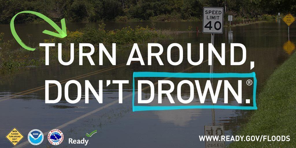 Turn Around Dont Drown - ReadyGov Floods