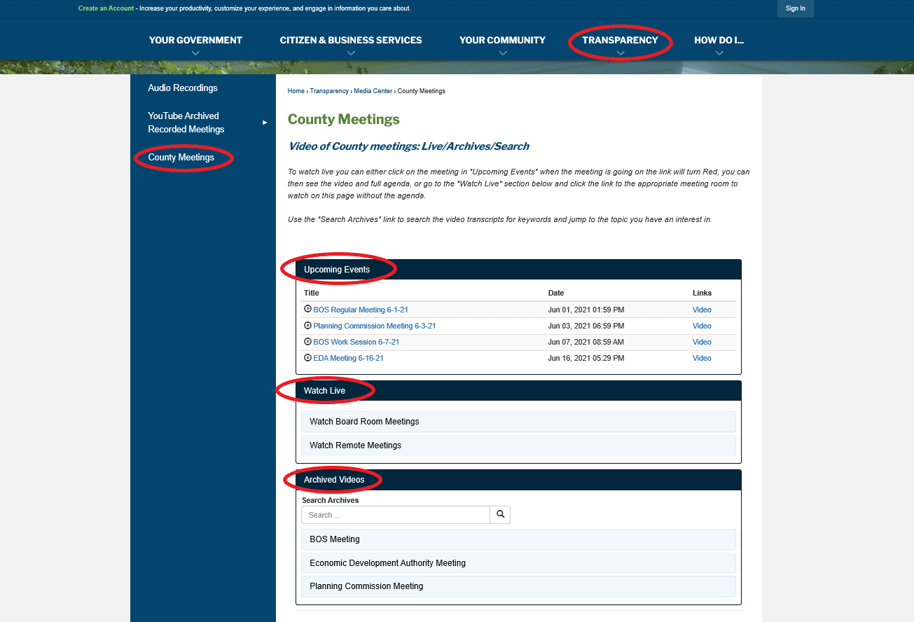 Goochland - Video Streaming of County Meetings - cropped