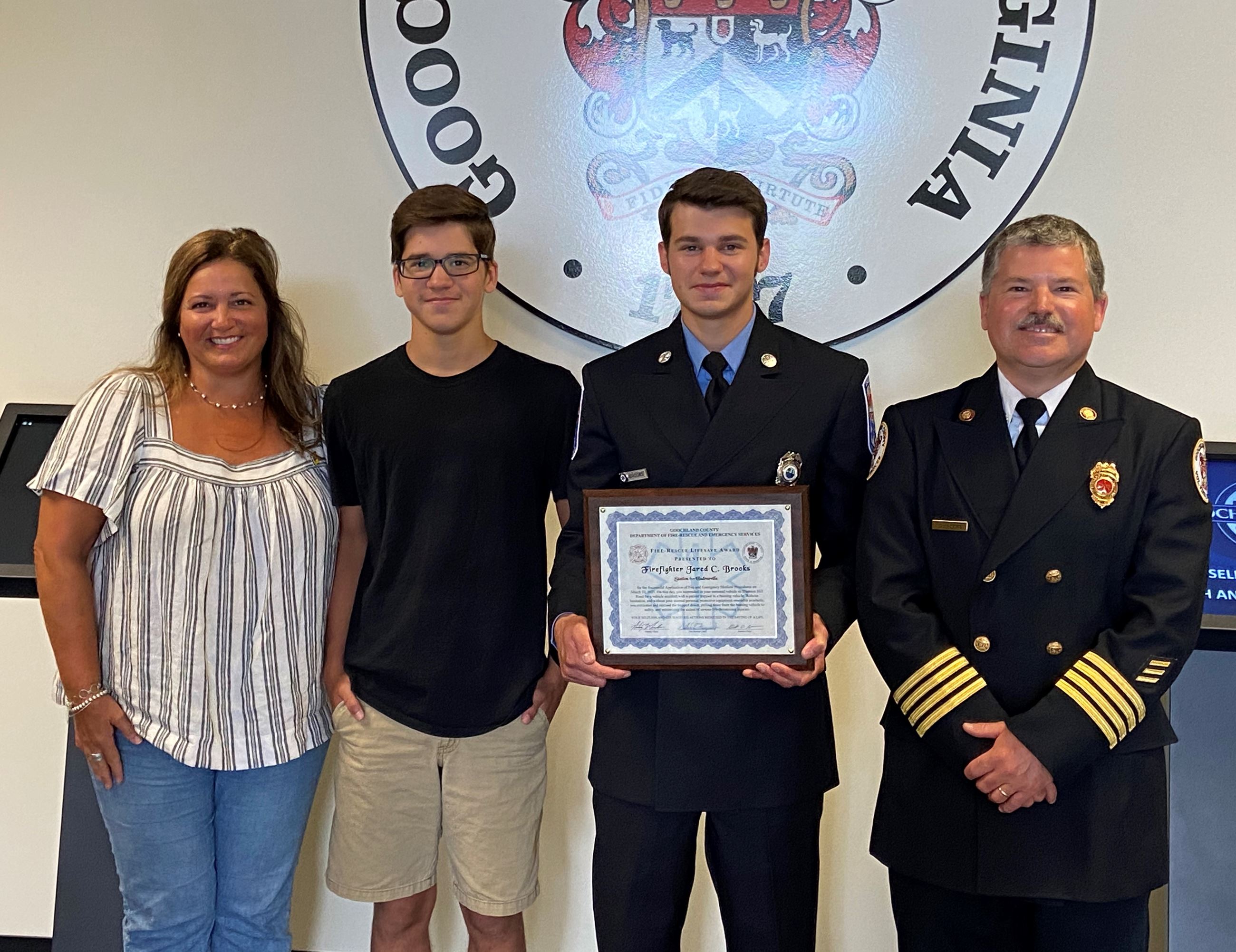Goochland County - FF Jared Brooks LifeSave Award - Aug. 3 2021 - IMG_5581