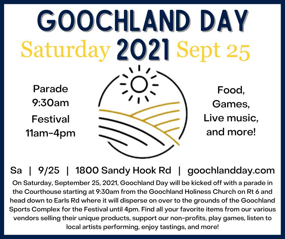Goochland Day - Sept 25 2021