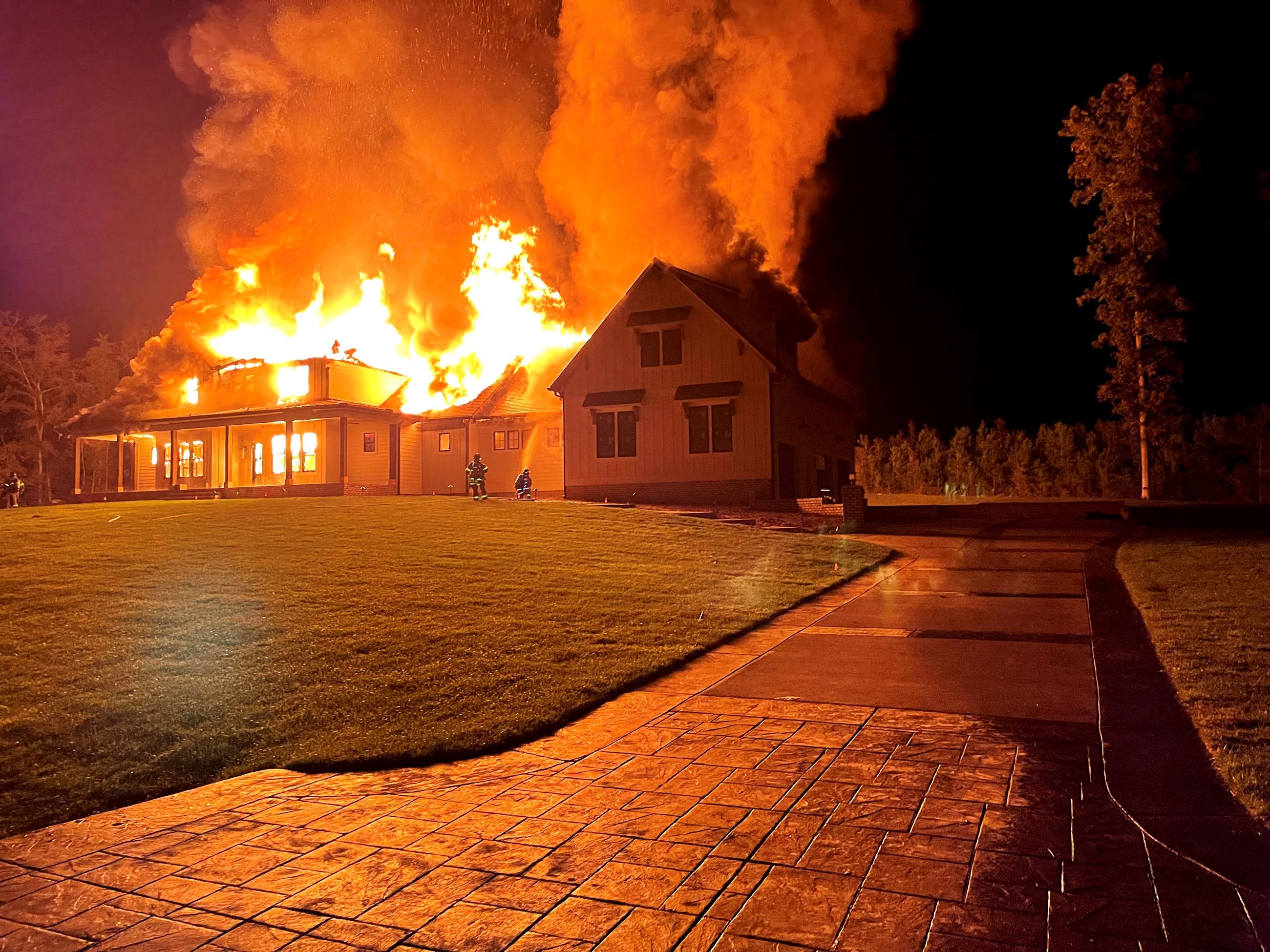 Goochland County Fire Rescue - Dover Branch Lane House Fire - October 8 2021 - 002