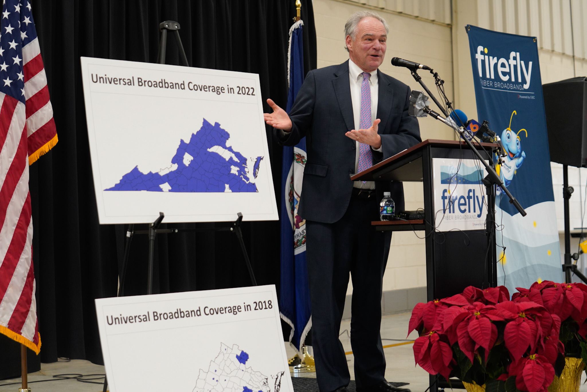 Tim Kaine  - photo credit Governor Northam Office