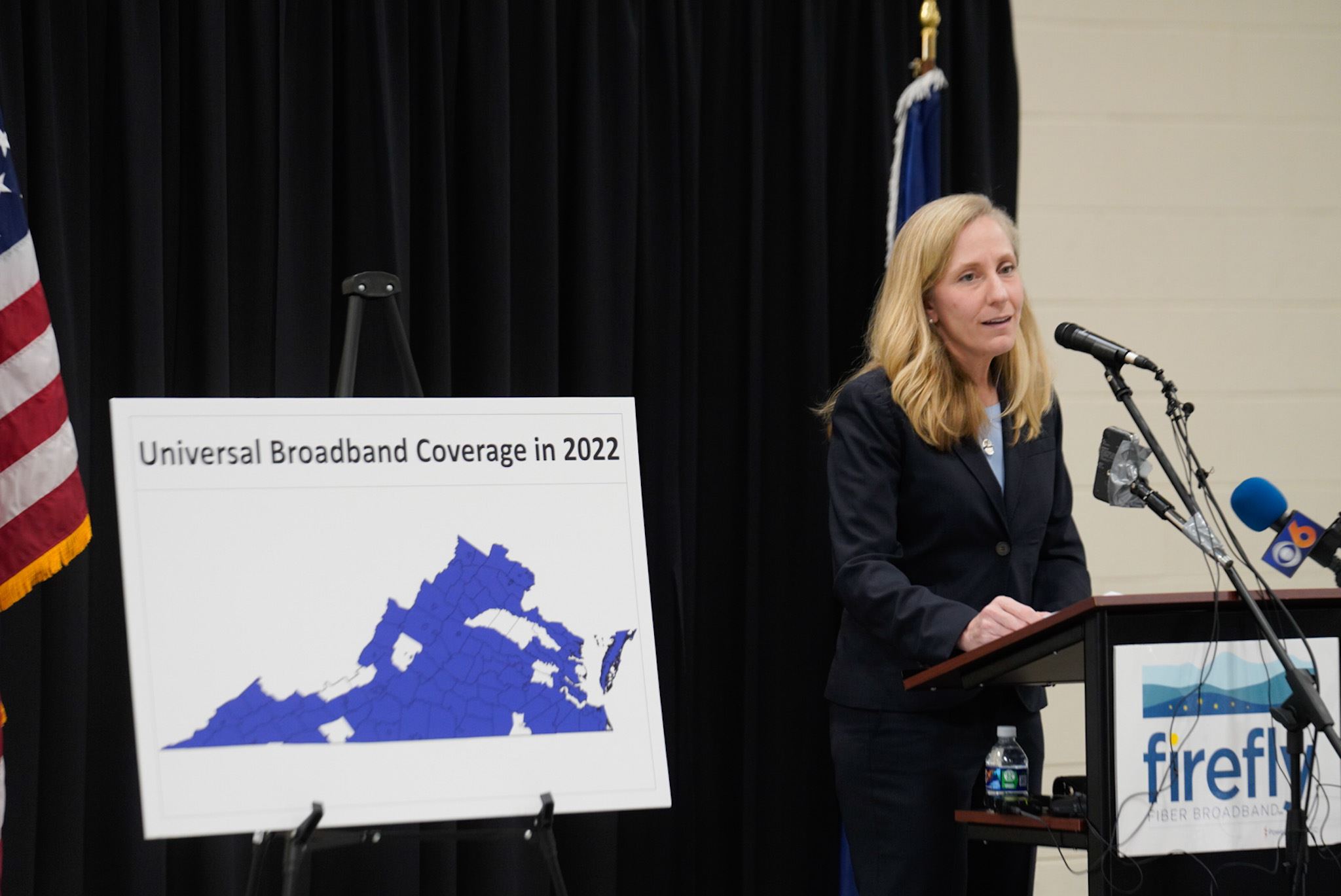 Abigail Spanberger  - photo credit Governor Northam Office