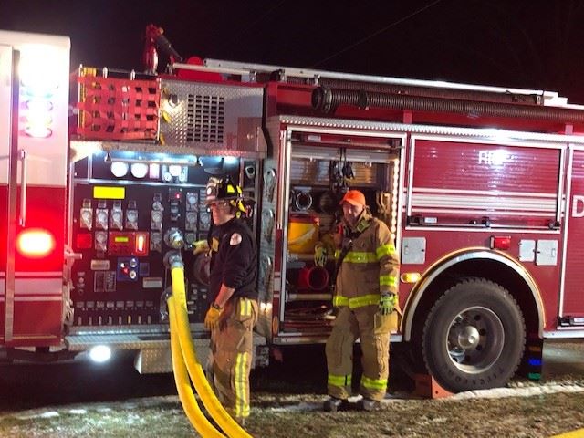 Goochland Fire Rescue - New Town Road - House Fire - January 7 2022 003