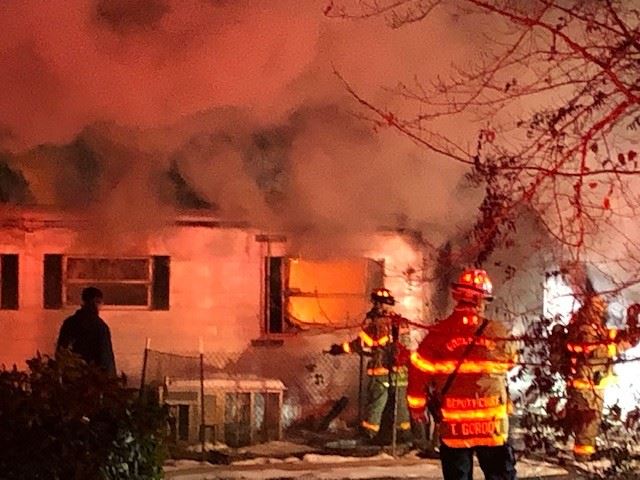 Goochland Fire Rescue - Shallow Well Road - House Fire - January 8 2022 002