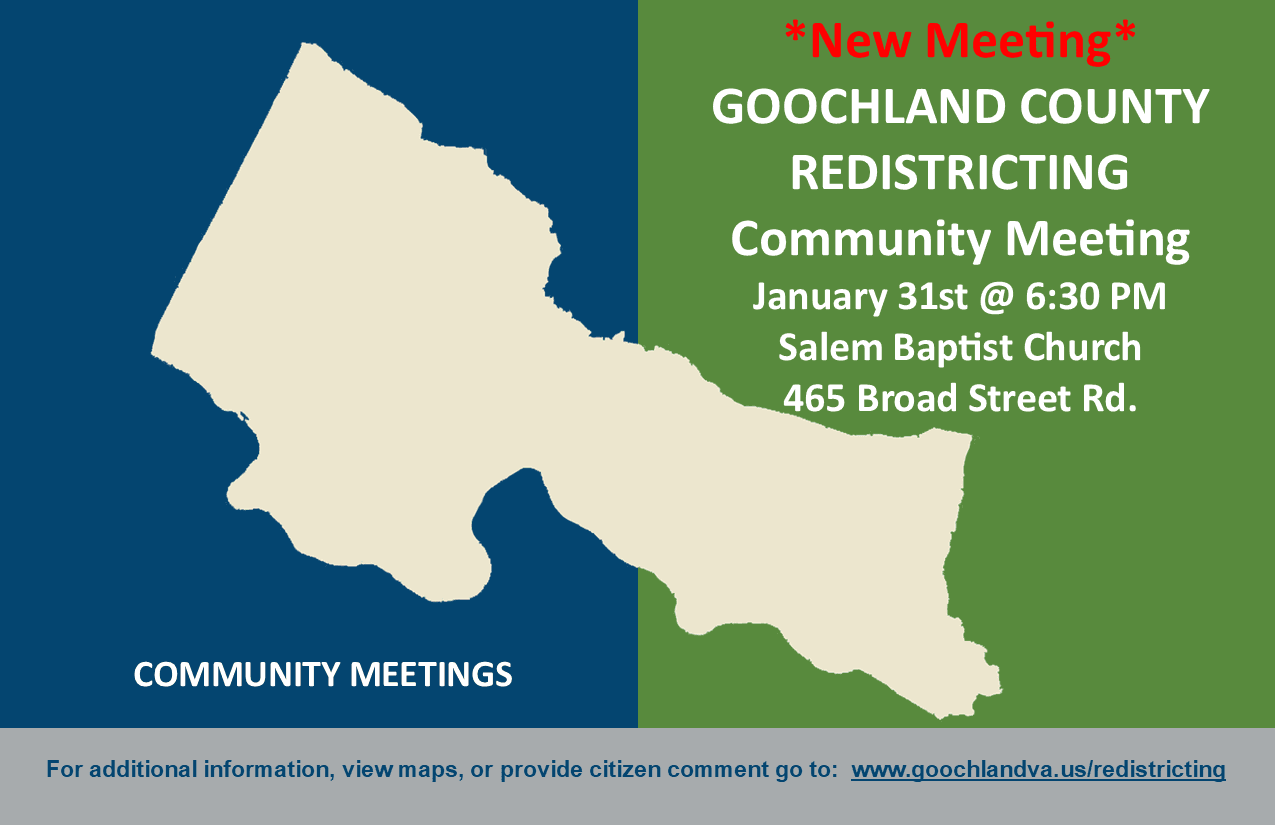 Redistricting Community Meeting - Jan 31 2022 - Salem Baptist Church