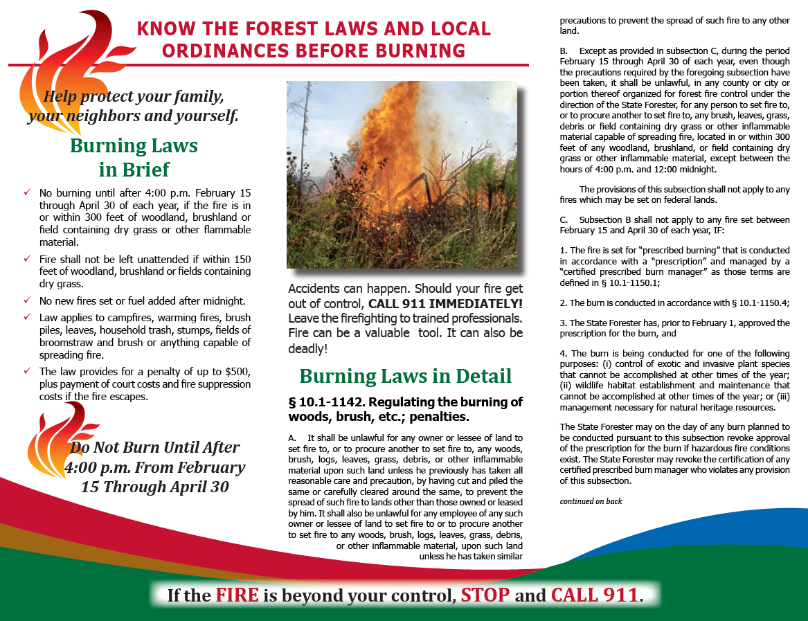 VA Dept of Forestry - Outdoor Fire-Laws_Page_2
