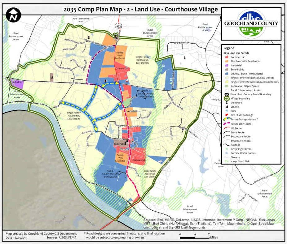 Courthouse Land Use Map Opens in new window