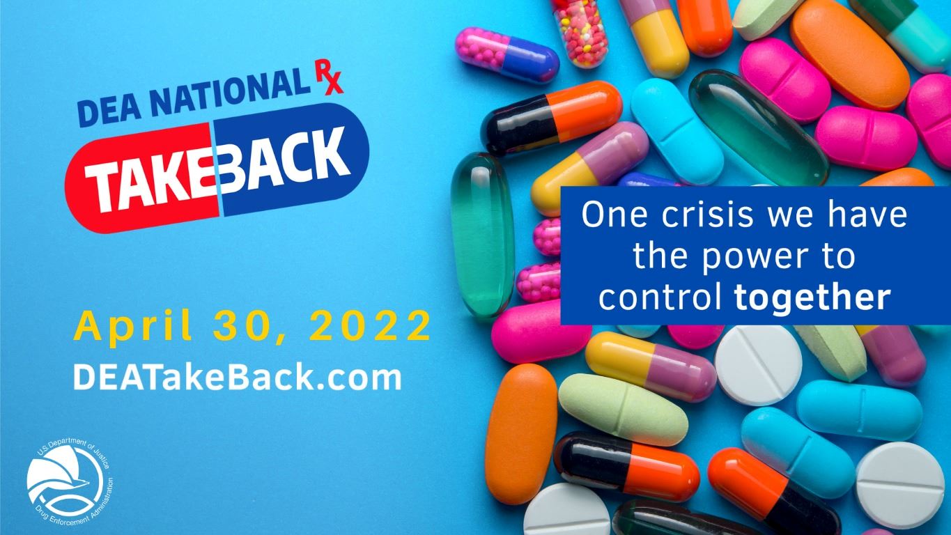DEA_TakeBack April 30 2022 - Facebook Multicolor Pills