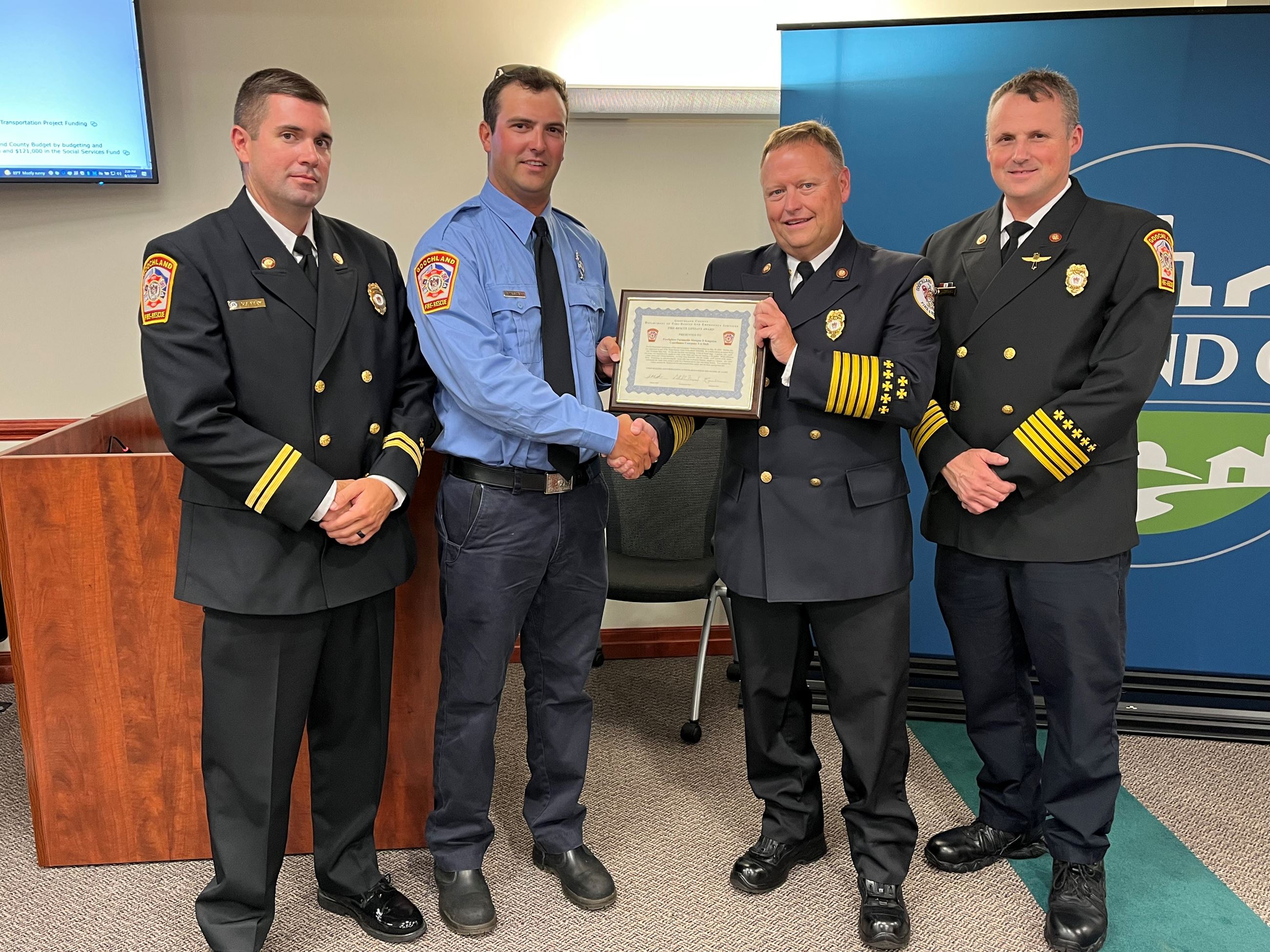 Goochland Fire Rescue - Life Save Presentation - August 2 2022 IMG_9060