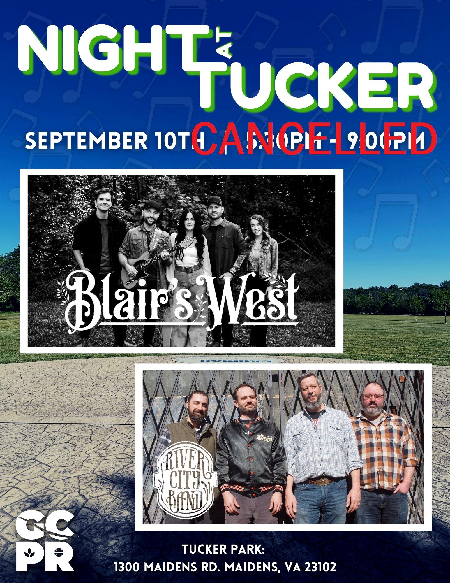 Night at Tucker - September 10th 2022 - CANCELLED
