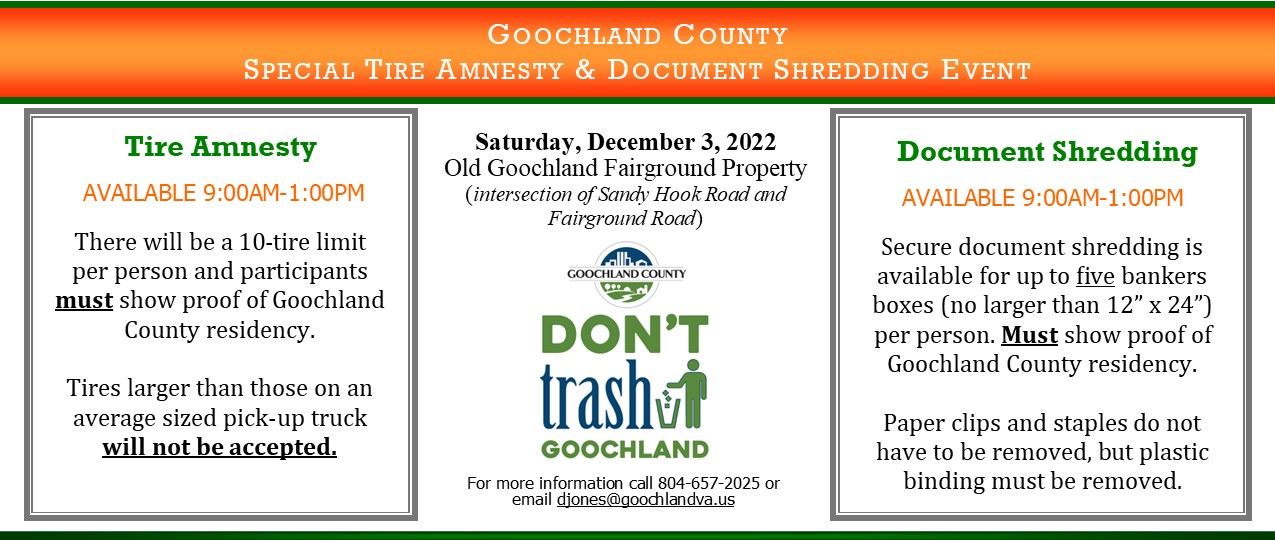 Goochland County Tire Amnesty and Document Shredding 12-3-22 _bill insert pg1