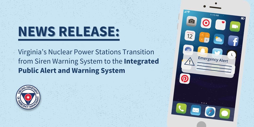 VDEM - Dominion Energy Transitions to IPAWS - 2023