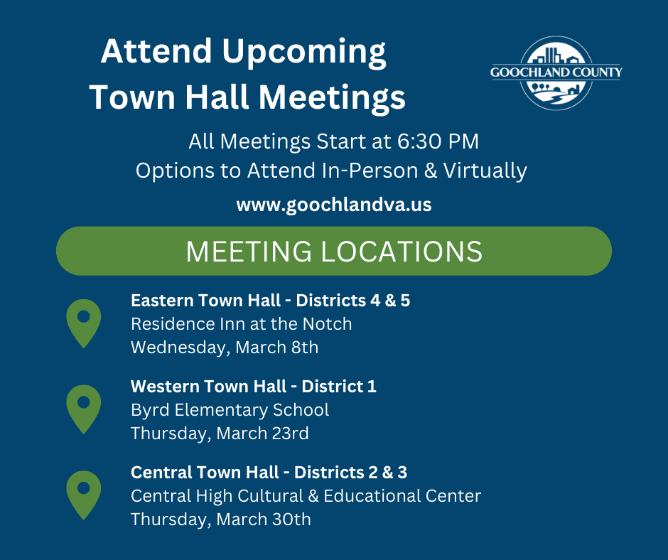 Attend Town Hall Meetings - Spring 2023