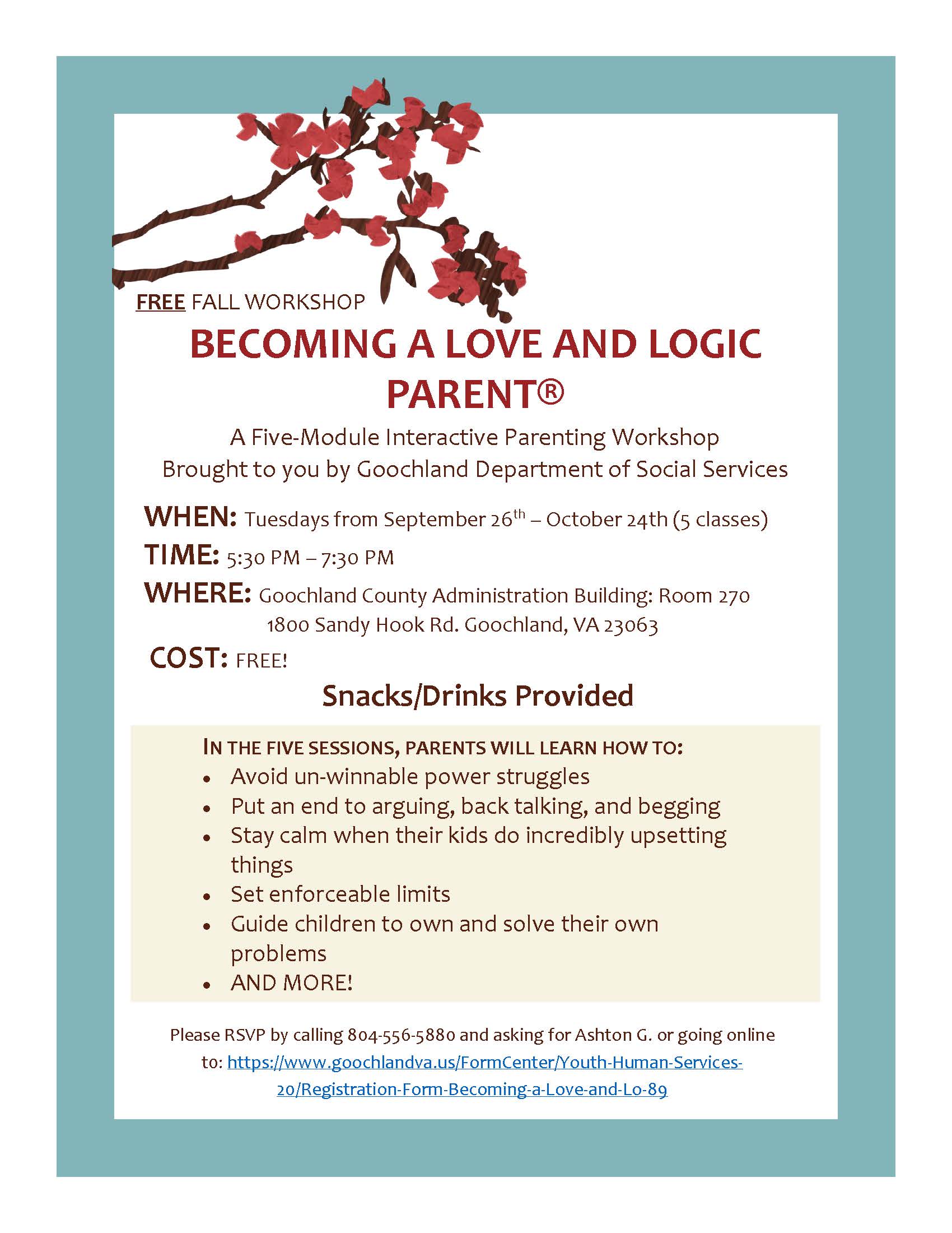 Love and Logic Flyer_Fall2023