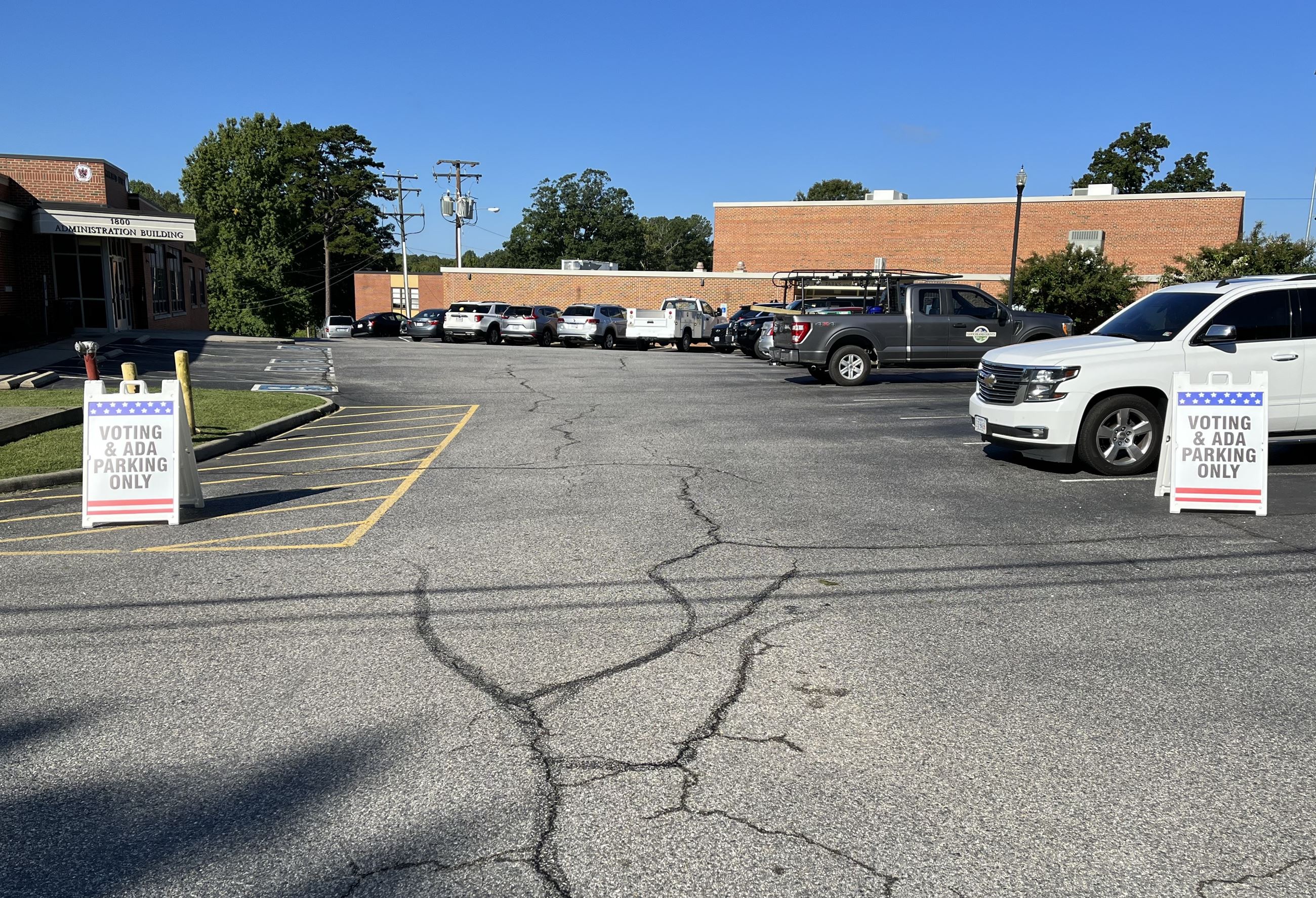 Early Voting - ADA Parking 2023 Election - IMG_1521